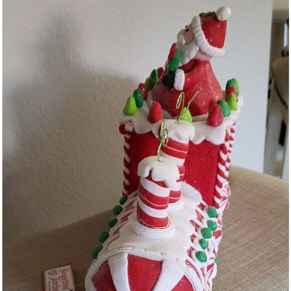 🆕️ Kurt Adler Gingerbread light up train - Picture 3 of 3